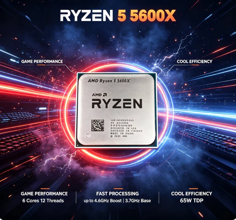 Amd Cpu Ryzen 5 - AMD Ryzen 5 5600X İşlemci Kullanılmış