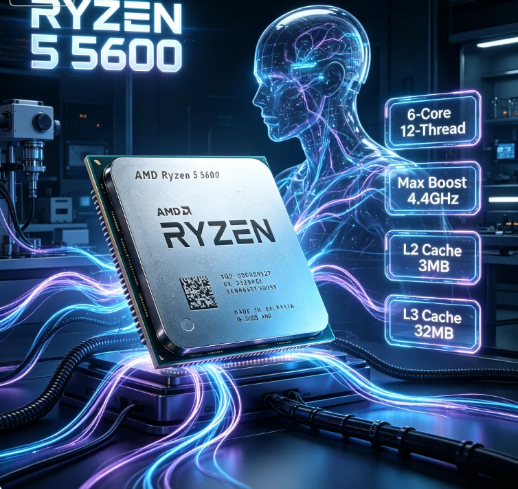 Amd Cpu Ryzen 5 - B450 B550 X570 Anakart Uyumlu CPU