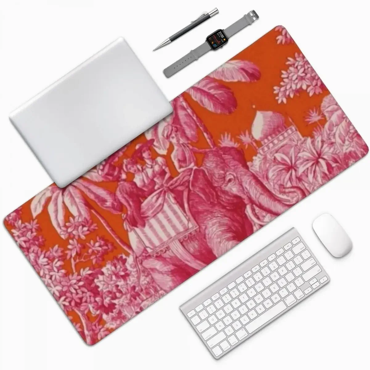 Pc Gaming Orange - Toile De Jouy - Pembe Ve