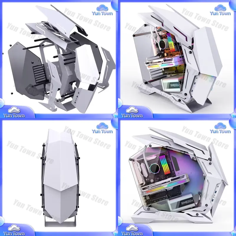 Pc Gaming Jonsbo - Jonsbo MOD-3 Mini Beyaz RGB Orta