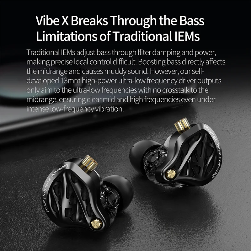 Gaming Headset - KZ Vibe X Kulaklık Düşük Frekanslı