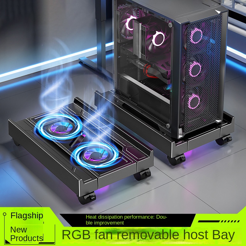 Pc Gaming Simulator - BEISHI Ayarlanabilir Bilgisayar CPU Tutucu, RGB