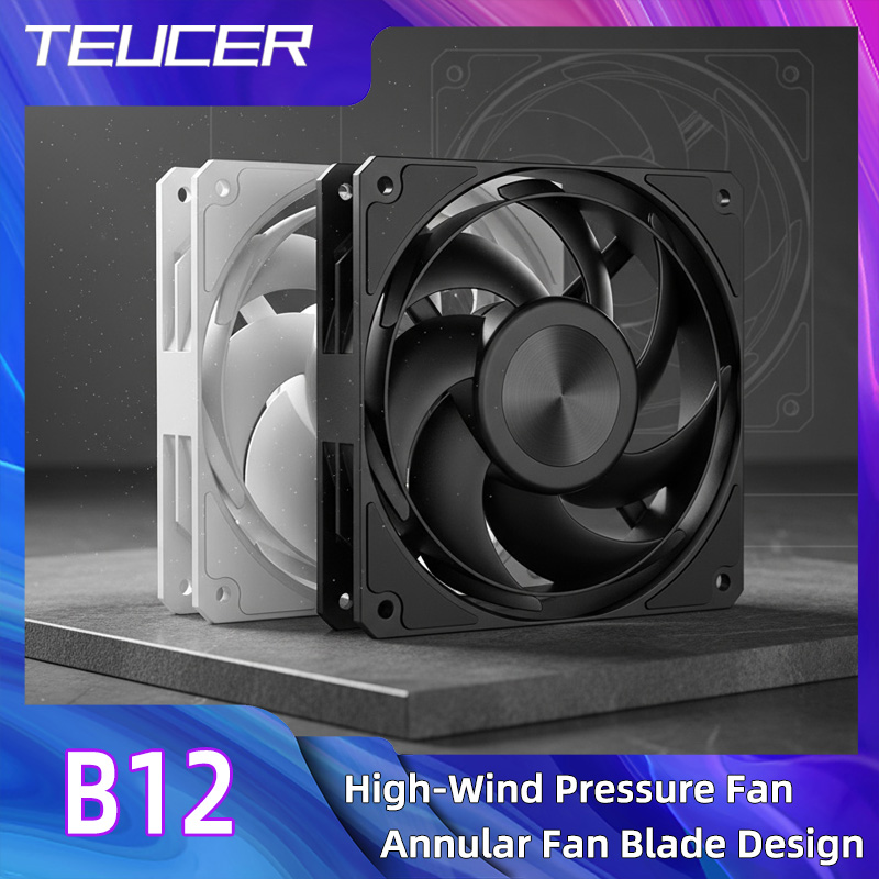 Pc Gaming Cpu - TEUCER Bilgisayar CPU Soğutucu Fanı 120mm