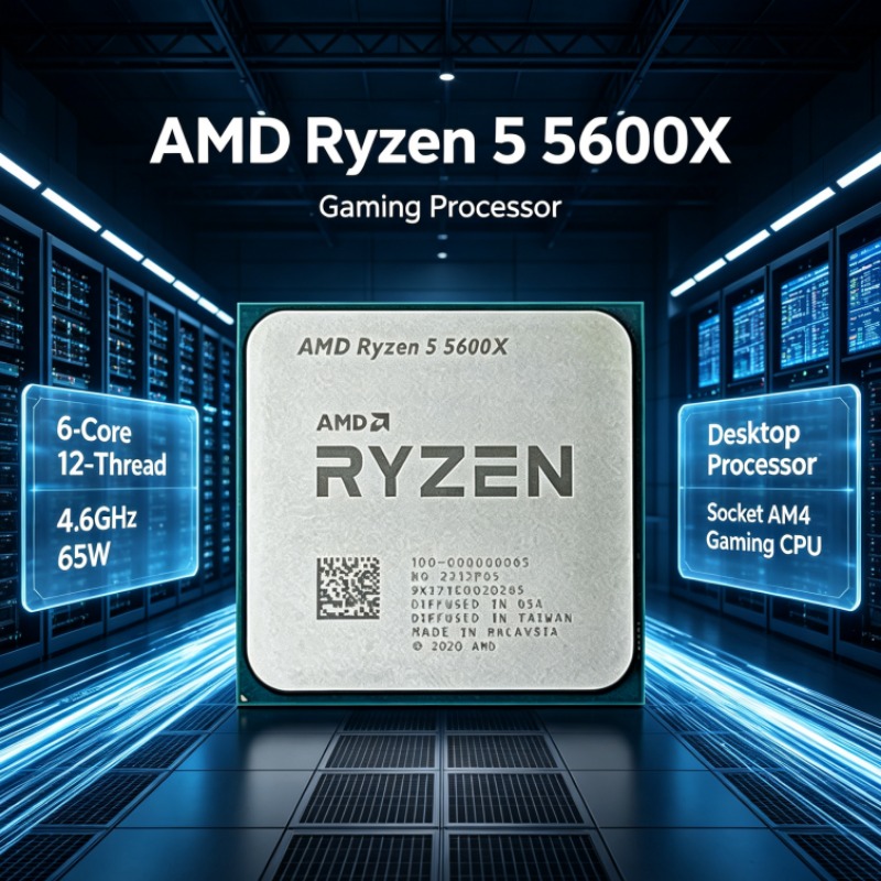 Amd Cpu Ryzen 5 - Ryzen 5 5600X AMD Soket AM4