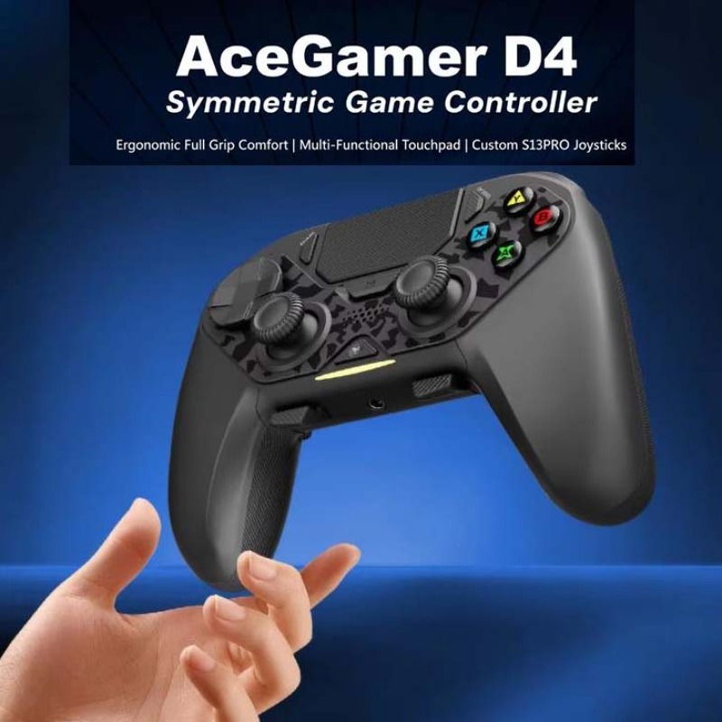 Pc Gaming Simulator - AceGamer D4 Kablosuz Steam Kontrol Cihazı