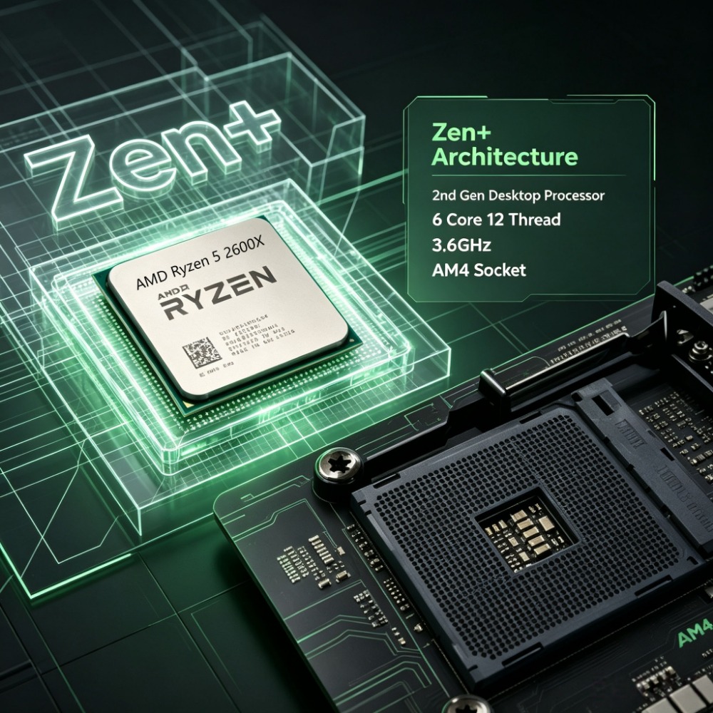 Pc Gaming Amd Ryzen 5 - AM4 Platform Yükseltme CPU'su AMD Ryzen