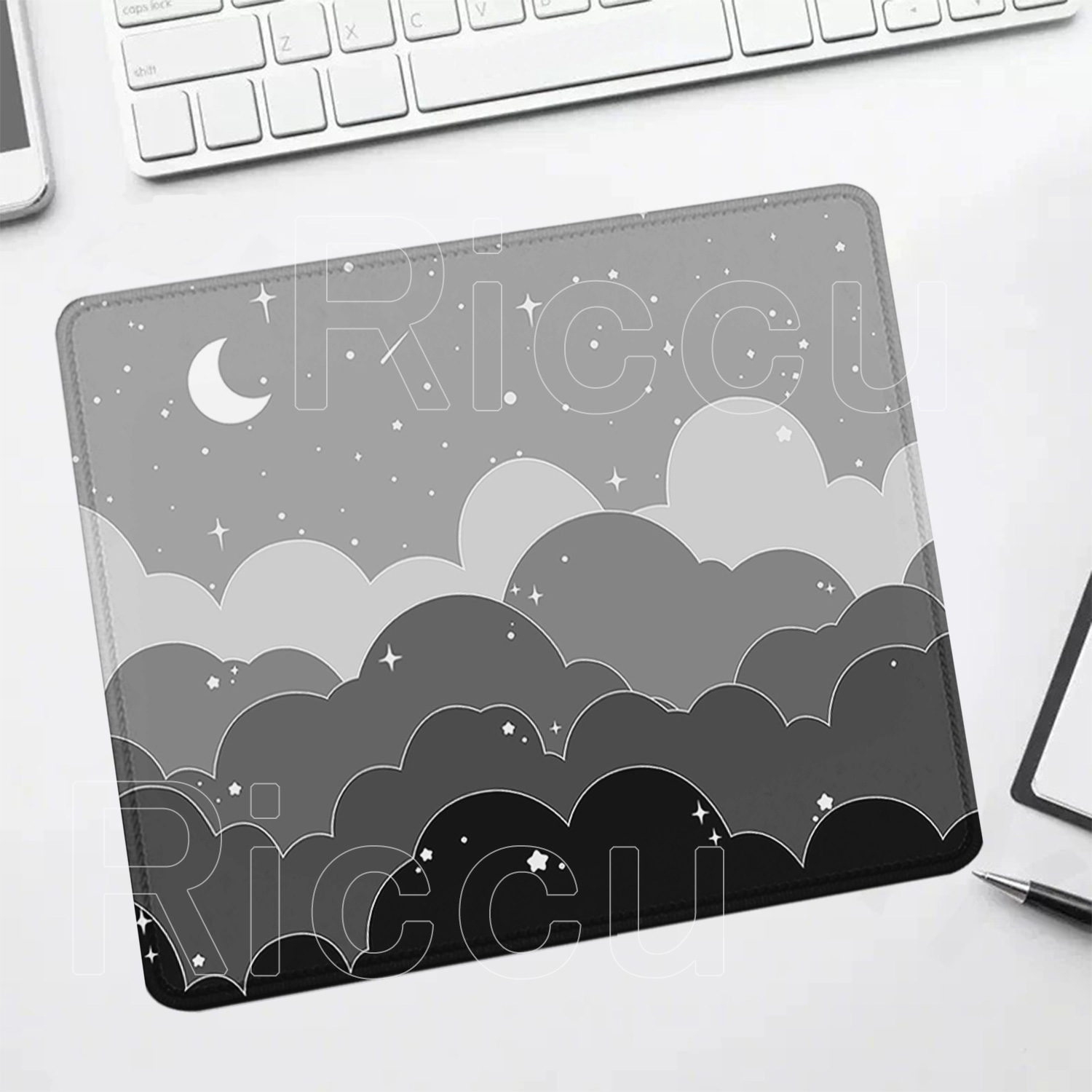 Pc Gaming Cloud Free - Siyah beyaz bulutlar ay küçük boyutlu