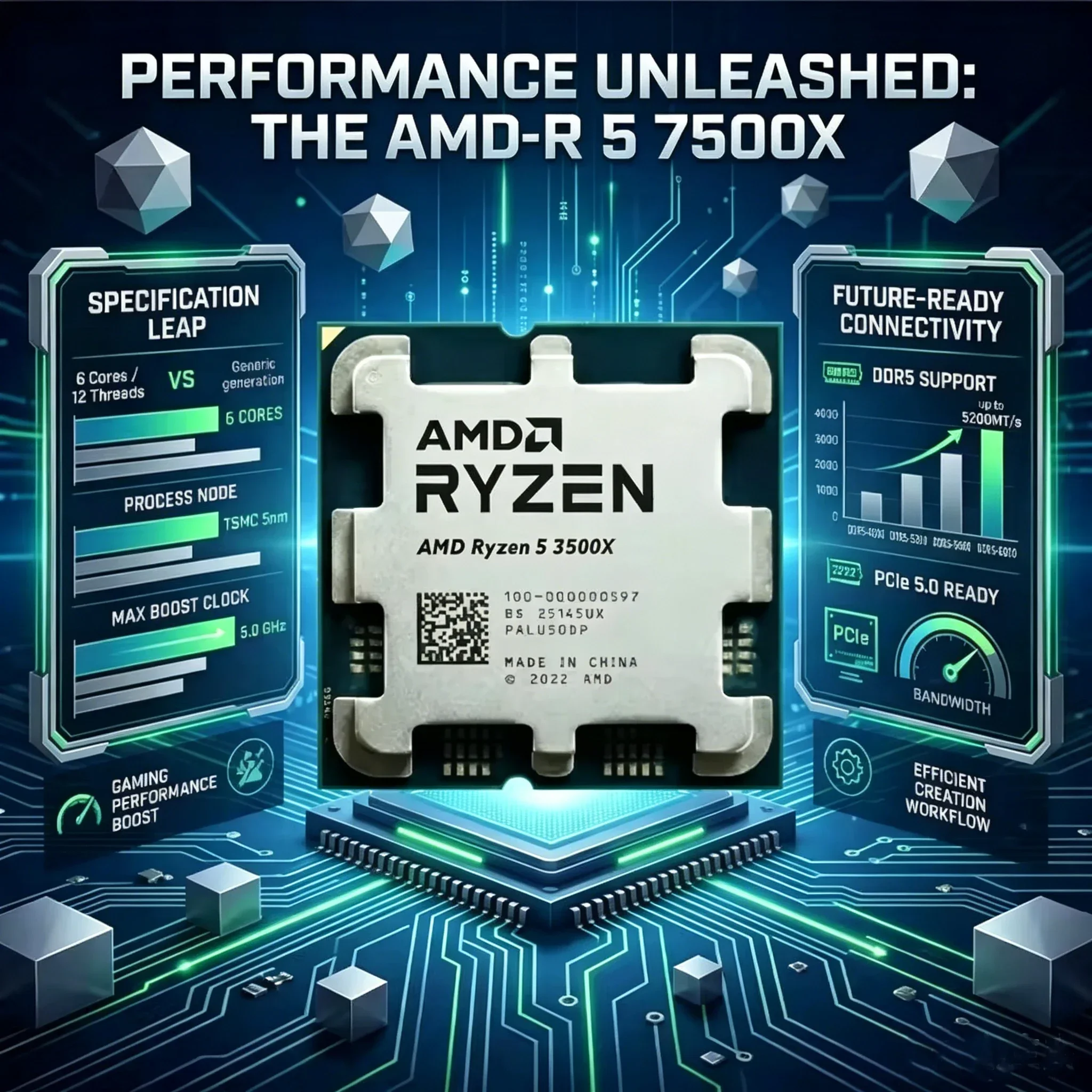 AMD Ryzen 5 3500X R5 3500X Sok - Amd Cpu Ryzen 5 incelemesi ve fiyatı