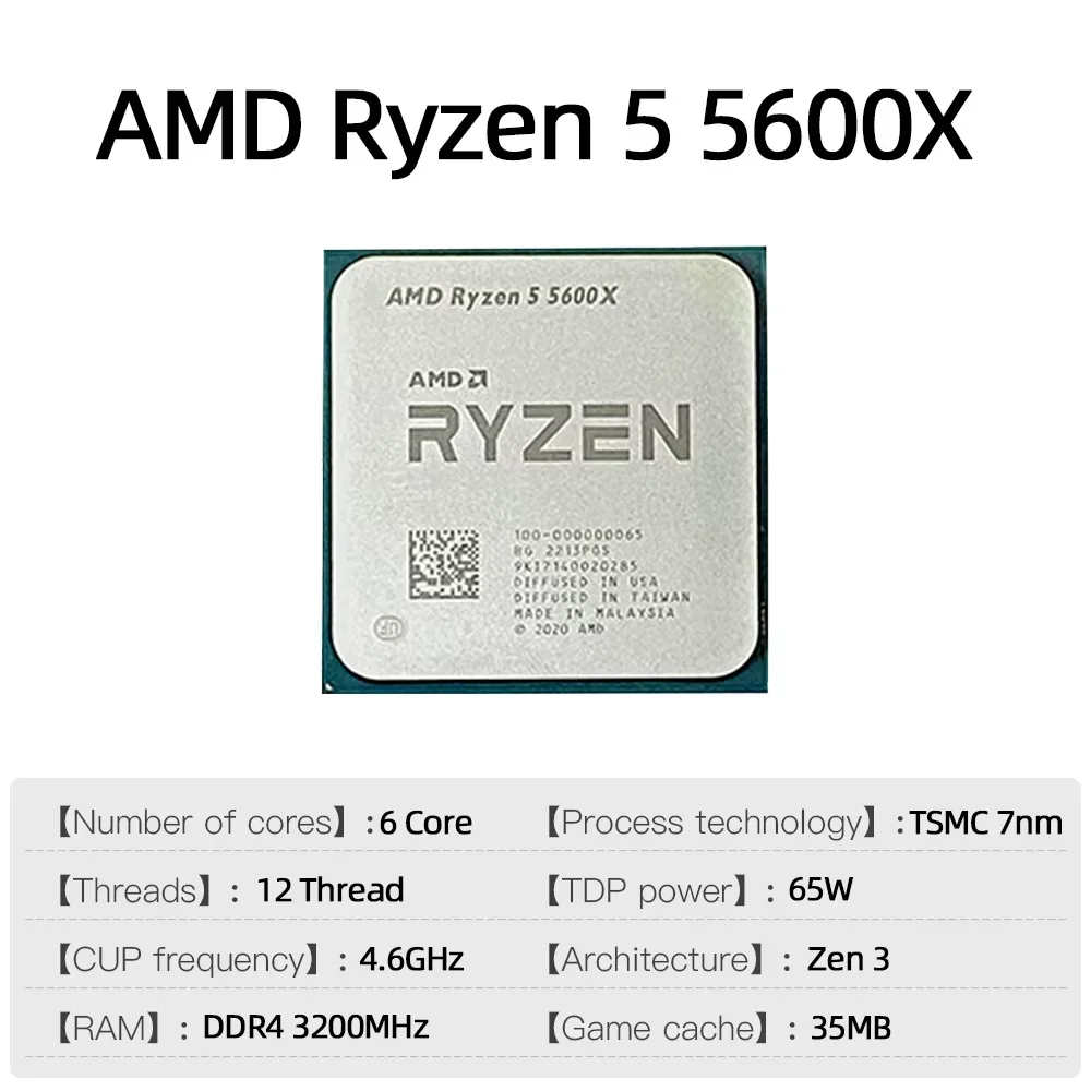 AMD Ryzen 5 5600X İşlemci Kull - Amd Cpu Ryzen 5 incelemesi ve fiyatı