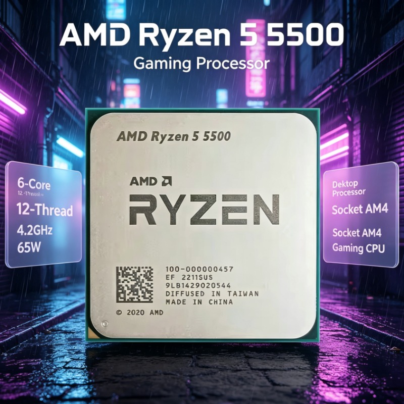 AMD Ryzen 5 5500 AM4 Masaüstü  - Amd Cpu Ryzen 5 incelemesi ve fiyatı