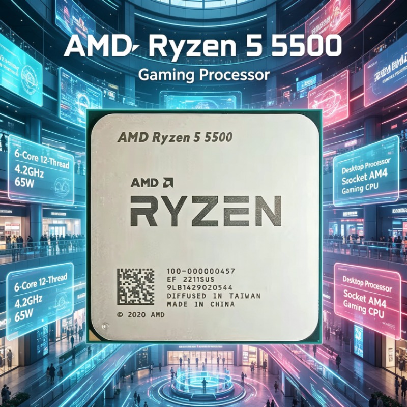 AMD Ryzen 5 5500 AM4 Masaüstü  - Amd Cpu Ryzen 5 incelemesi ve fiyatı