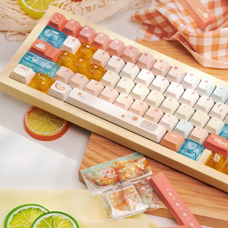 Turuncu Deniz Tema Klavye Tuşl - Pc Gaming Orange incelemesi ve fiyatı