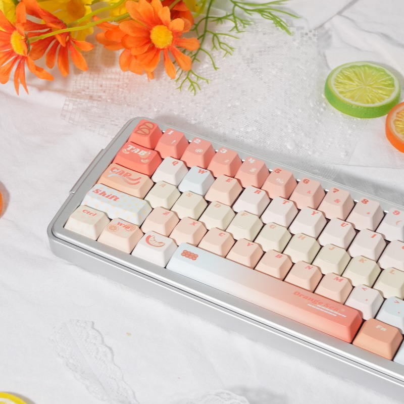 Turuncu Deniz Tema Klavye Tuşl - Pc Gaming Orange incelemesi ve fiyatı