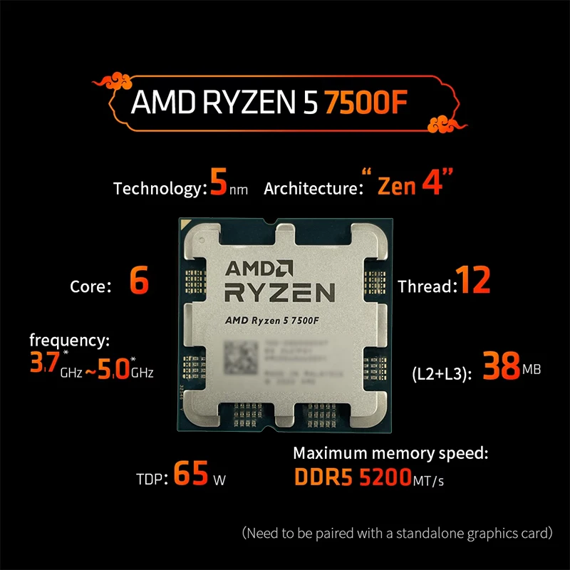 AMD Ryzen 5 7500F AM5 5nm Oyun - Pc Gaming Amd Ryzen 5 incelemesi ve fiyatı