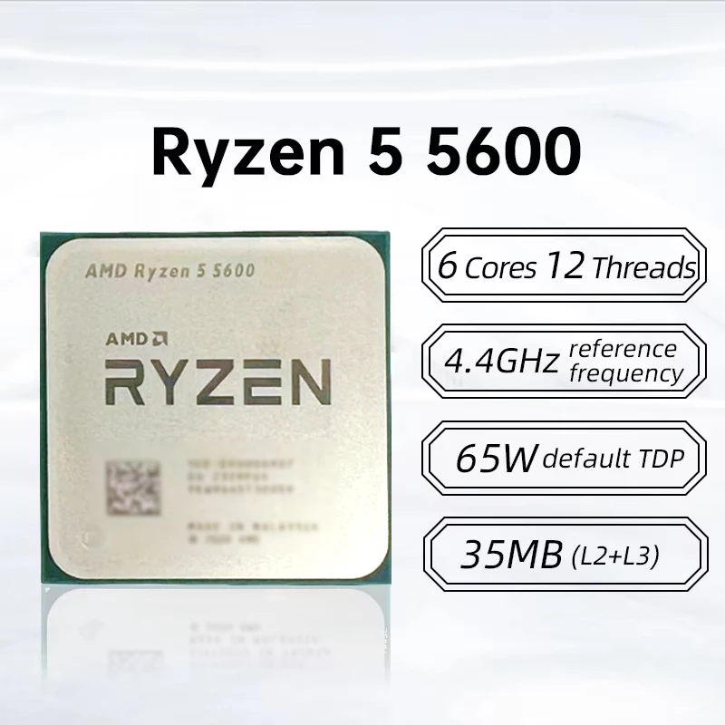 AMD Ryzen 5 5600 AMD R5 5600 C - Amd Cpu Ryzen 5 incelemesi ve fiyatı