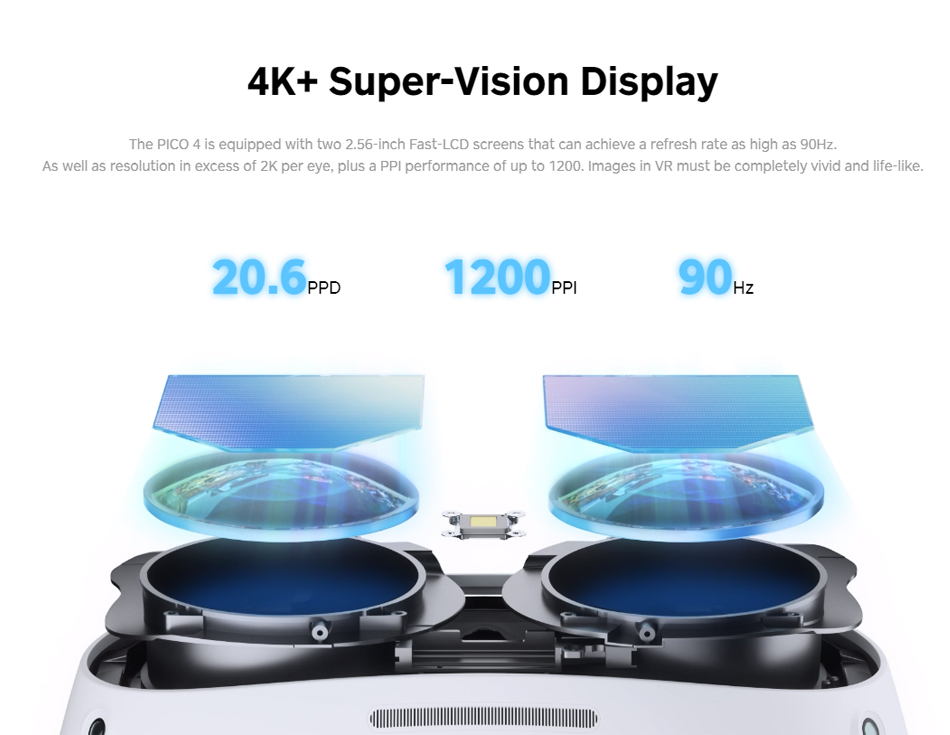 Pico 4 VR Başlığı RTS 8G 128G  - Gaming Headset incelemesi ve fiyatı