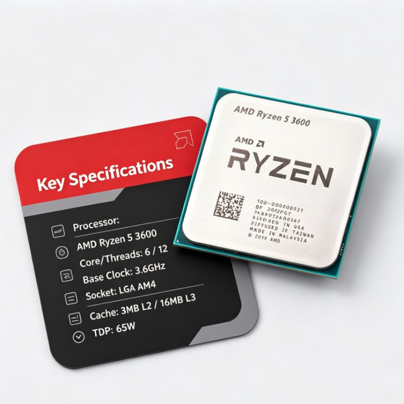 Ryzen 5 3600 6 Çekirdekli 12 İ - Amd Cpu Ryzen 5 incelemesi ve fiyatı