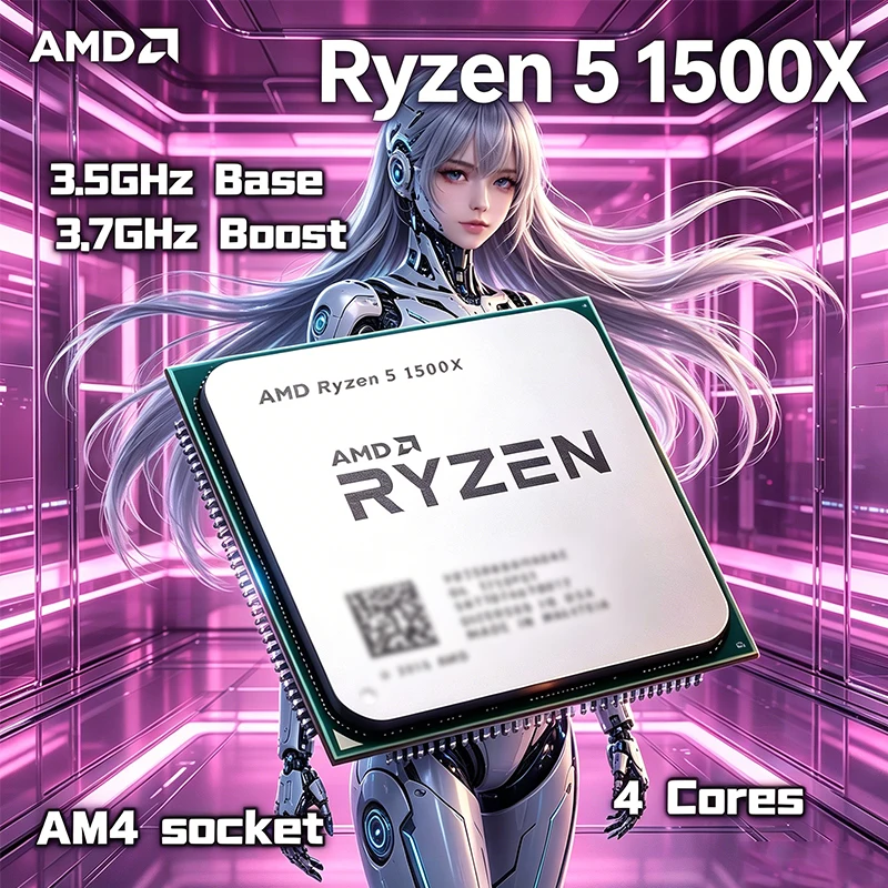 AMD Ryzen 5 1500X AMD R 5 1500 - Amd Cpu Ryzen 5 incelemesi ve fiyatı