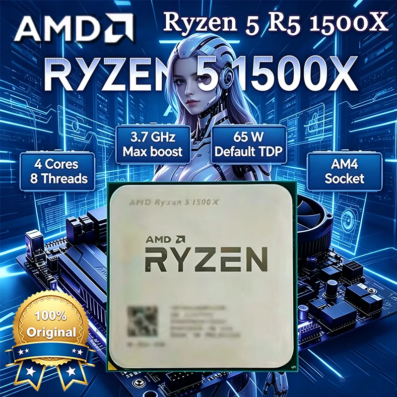 AMD Ryzen 5 1500X AMD R 5 1500 - Amd Cpu Ryzen 5 incelemesi ve fiyatı