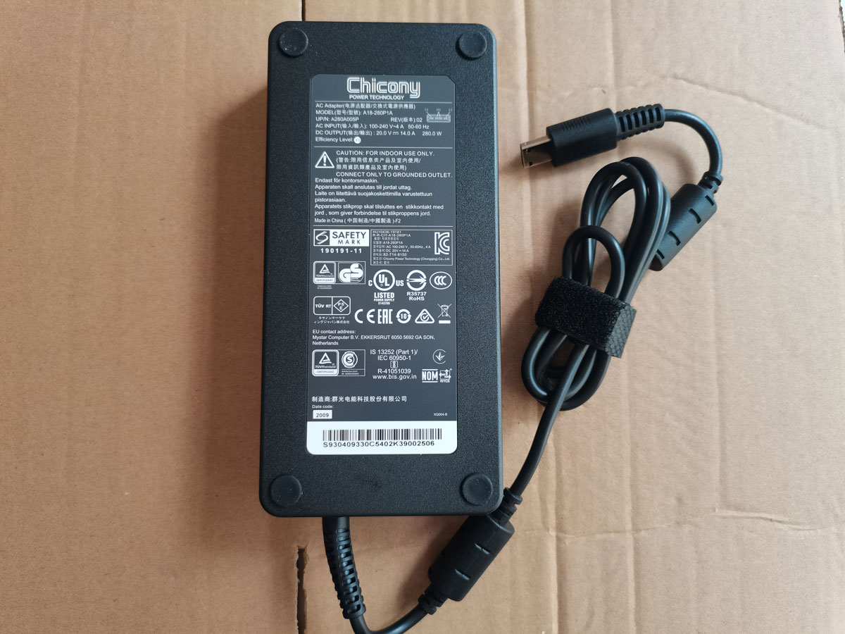 YENI OEM Chicony 20V 14A 280W  - Pc Gaming Xịn incelemesi ve fiyatı