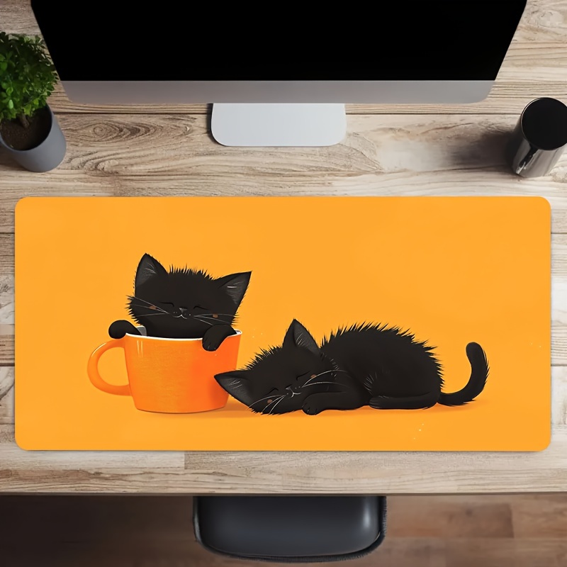 İki Uykucu Siyah Kedi Oyuncu M - Pc Gaming Orange incelemesi ve fiyatı